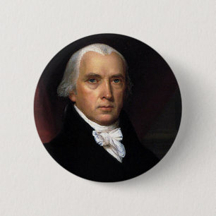 James Madison Ronde Button 5,7 Cm