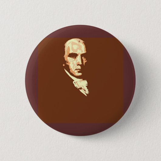 James Madison Ronde Button 5,7 Cm (Voorkant)