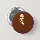 James Madison Ronde Button 5,7 Cm (Voorkant /achterkant)