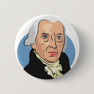 James Madison Ronde Button 5,7 Cm
