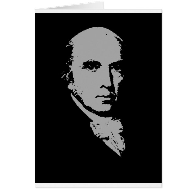 james madison silhouette (Voorkant)
