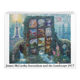 James McCarthy-Surrealisme en het landschap 2017 Kalender