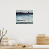 James McNeil Whisler Nocturne in Blue en Silver Poster (Keuken)