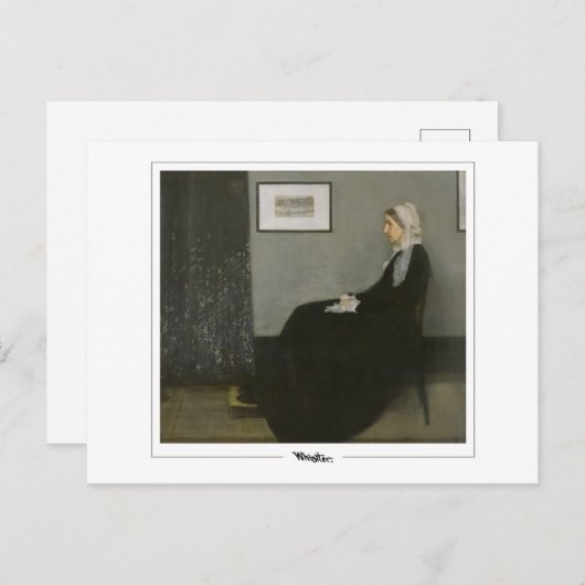 James McNeill Whistler #1 - Carte postale Art (Devant / Derrière)