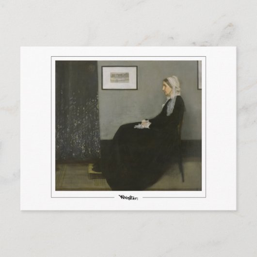 James McNeill Whistler #1 - Fijne Kunst Briefkaart (Voorkant)