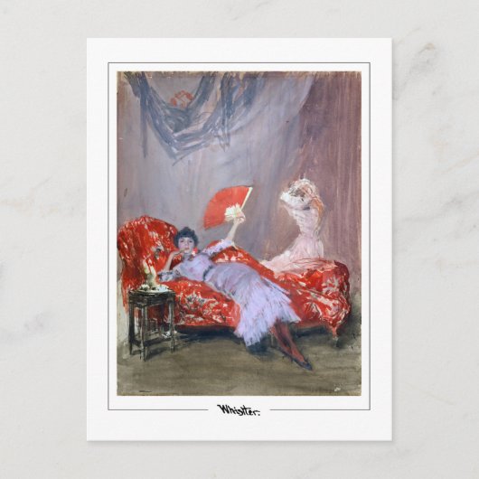 James McNeill Whistler #3 - Carte postale d'art fi (Devant)