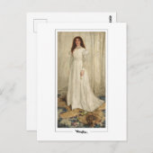 James McNeill Whistler #4 - Carte postale Art (Devant / Derrière)