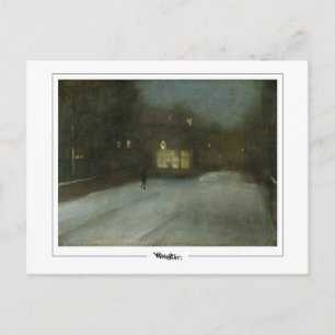 James McNeill Whistler #8 - Carte postale d'art fi