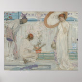 James McNeill Whistler - De witte symfonie Poster (Voorkant)