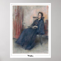 James McNeill Whistler Zedign Affiche d'art #327-2