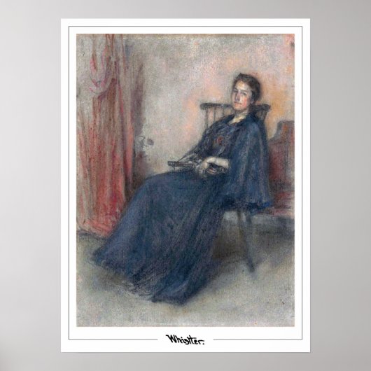 James McNeill Whistler Zedign Art Poster #327-2 (Voorkant)
