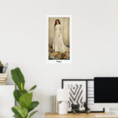 James McNeill Whistler Zedign Art Poster #4 (Bureau à domicile)