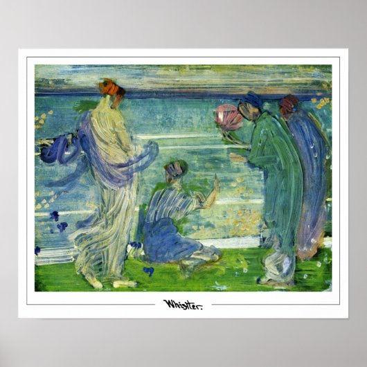 James McNeill Whistler Zedign Art Poster #409 (Voorkant)