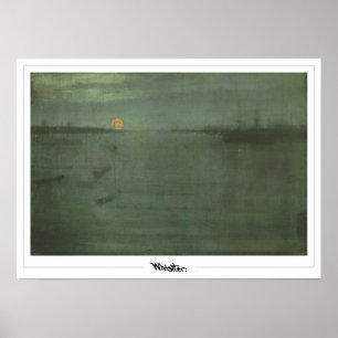 James McNeill Whistler Zedign Kunst Poster #404-2