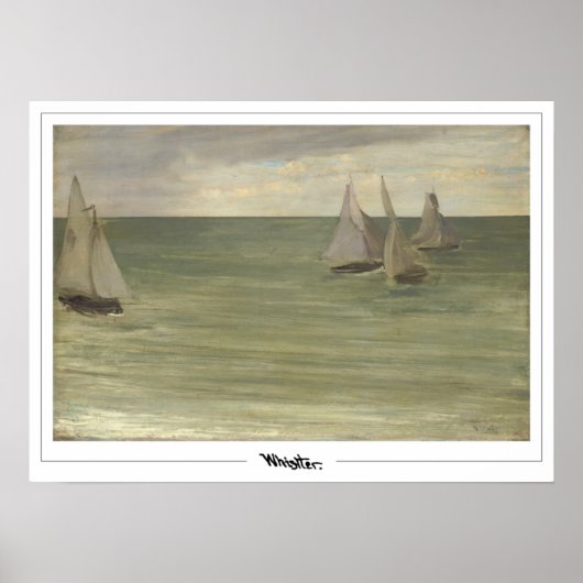 James McNeill Whistler Zedign Poster d'art #221-2 (Devant)