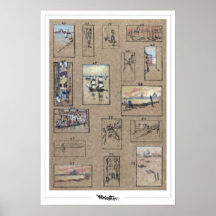 James McNeill Whistler Zedign Poster d'art #339-2