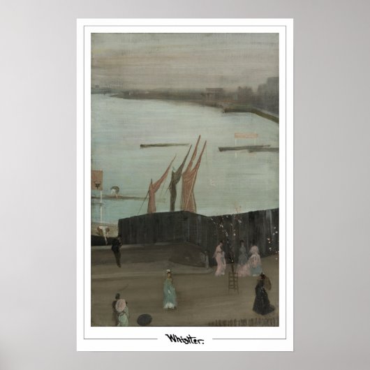 James McNeill Whistler Zedign Poster d'art #441-2 (Devant)