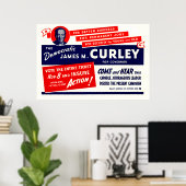 James Michael Curley uit 1934 Poster (Thuiskantoor)