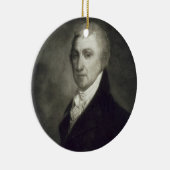 James Monroe, 5e President van de Verenigde Staten Keramisch Ornament (Rechts)