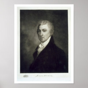 James Monroe, 5e President van de Verenigde Staten Poster
