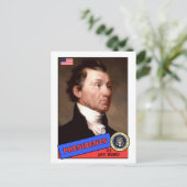 James Monroe Baseball Card Briefkaart (Staand voorkant)