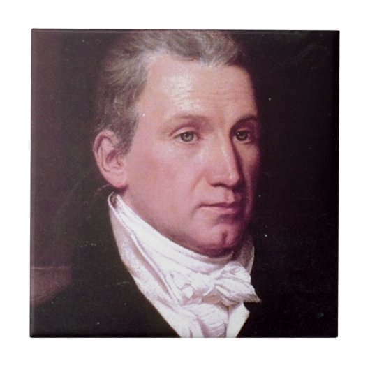 James Monroe Tegeltje (Voorkant)