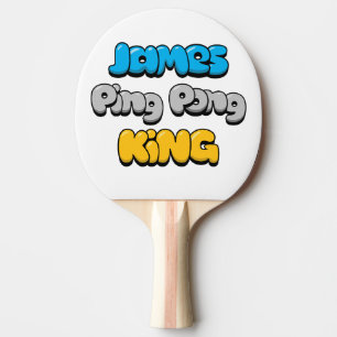 James Ping Pong King Tafeltennisbatje