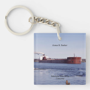 James R. Barker acrylsleutelketen Sleutelhanger