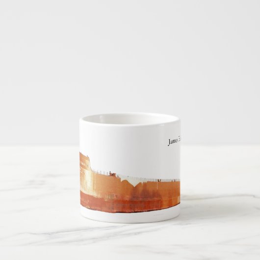 James R. Barker cutout espresso mok (Voorkant)