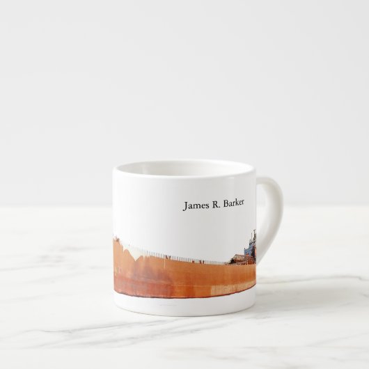 James R. Barker cutout espresso mok (Voorkant rechts)
