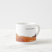 James R. Barker découpe d'espresso mug (Devant droit)
