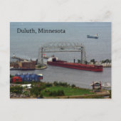 James R. Barker Entering Duluth-postkaart Briefkaart (Voorkant)