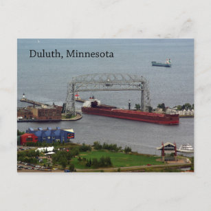 James R. Barker Entrée de la carte postale Duluth