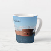 James R. Barker latte mug (Angle droit)