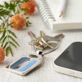 James R. Barker metaalsleutelketen Sleutelhanger (Zijkant)