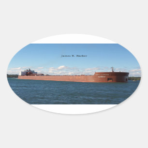 James R. Barker sticker