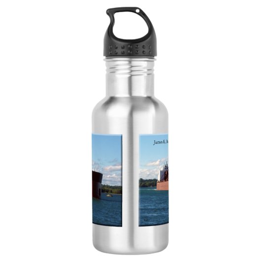 James R. Barker waterfles Waterfles (Achterkant)