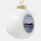 James R. Boule de barker ou ornement de flocon de  (Gauche)