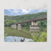 James River Footbridge Appalachian Trail Briefkaar Briefkaart (Voorkant)