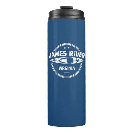James River Virginia Kayaking Thermosbeker (Voorkant)