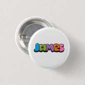 James Ronde Button 3,2 Cm (Voorkant /achterkant)