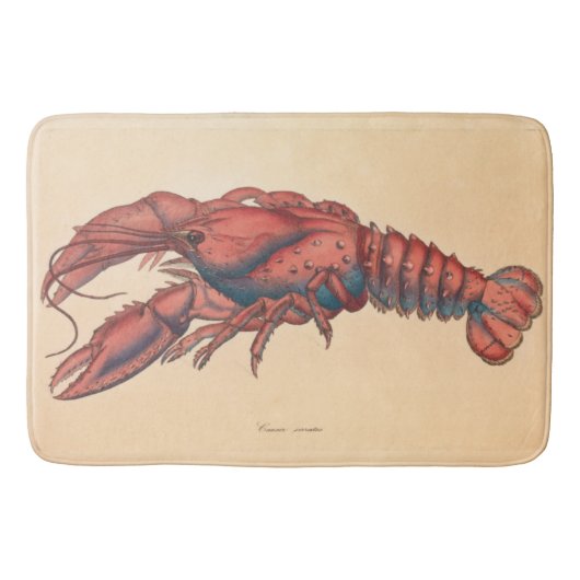 James Sowerby Serrated Lobster Badmat (Voorkant)