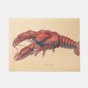 James Sowerby Serrated Lobster Deurmat