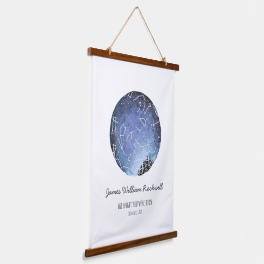 James Star-diagram Hangend Wandkleed (Gebogen)