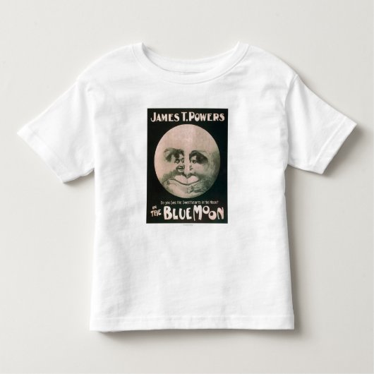 James T. Bevoegdheden in het bioscoop Blue Moon Kinder Shirts (Voorkant)