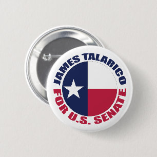 James Talarico voor de Amerikaanse Senaat Texas-vl Ronde Button 5,7 Cm