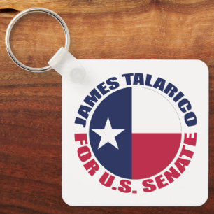 James Talarico voor de Amerikaanse Senaat Texas-vl Sleutelhanger