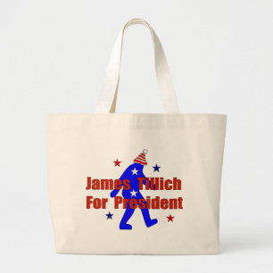 James Tillich voor President Grote Tote Bag