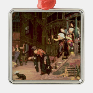 James Tissot De terugkeer van de prodigal Son, 1 Metalen Ornament