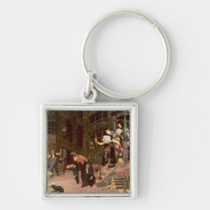 James Tissot De terugkeer van de prodigal Son, 1 Sleutelhanger